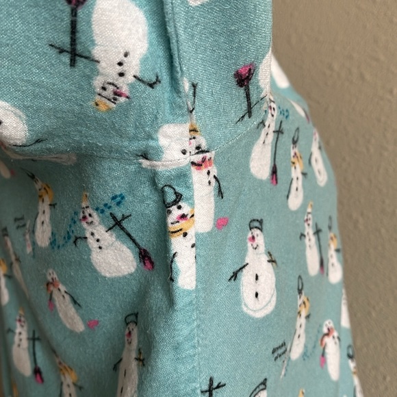MunkiMunki Sz S Snowman Pajama Set - Picture 3 of 15